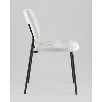 Стул обеденный Patrys светло-серый шенилл