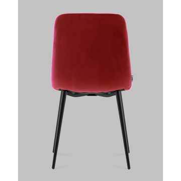 Стул Одди Diamond велюр красный