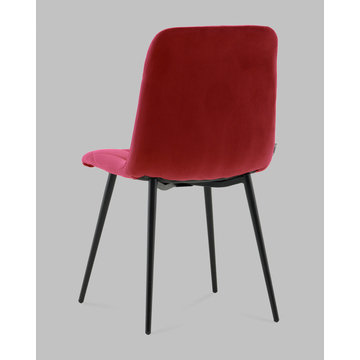 Стул Одди Diamond велюр красный