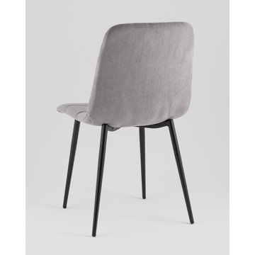 Стул Одди Original велюр серый 2 шт.