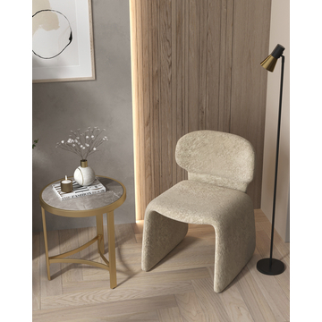 Журнальный столик Адриана 50*50 см серая керамика