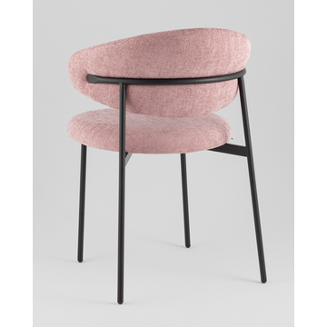 Стул Evan шенилл пыльно-розовый