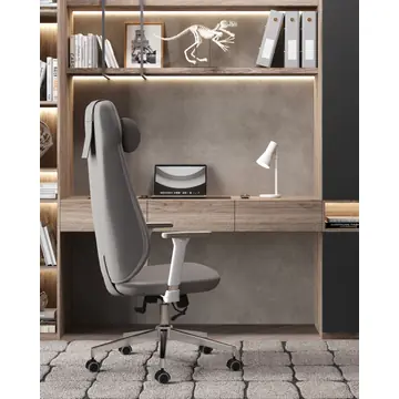 Кресло руководителя TopChairs Trophey серый