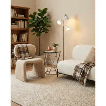 Журнальный столик Круз 48*42 стекло smoke сталь темный хром