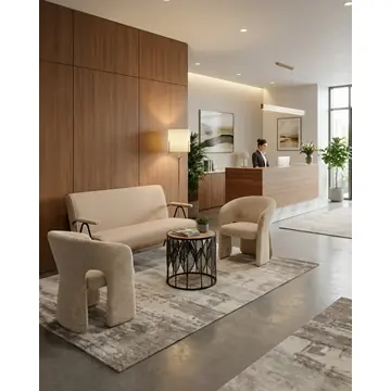 Диван Эндино рогожка бежевый