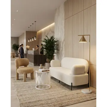 Журнальный столик Вальд белый