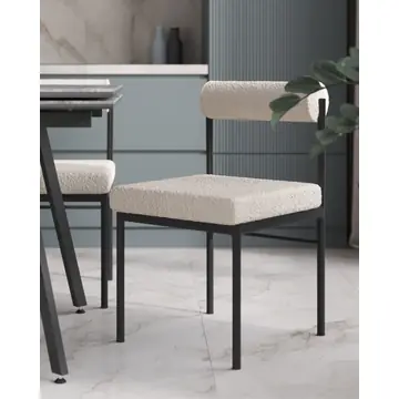 Стул обеденный Балла букле молочный