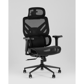 Кресло офисное TopChairs Structo черная сетка