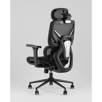 Кресло офисное TopChairs Structo черная сетка