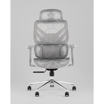 Кресло офисное TopChairs Structo серая сетка