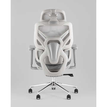 Кресло офисное TopChairs Structo серая сетка