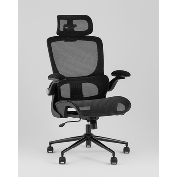 Кресло офисное TopChairs Tactus черная сетка