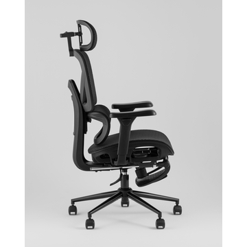 Кресло офисное TopChairs Vertus черная сетка