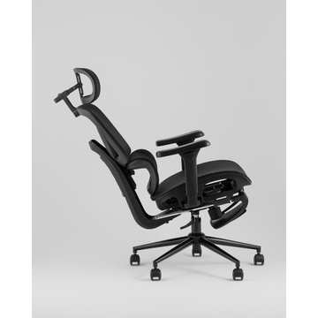 Кресло офисное TopChairs Vertus черная сетка