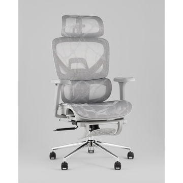 Кресло офисное TopChairs Vertus серая сетка