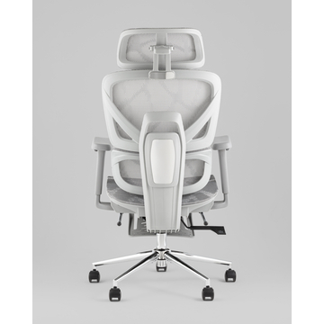 Кресло офисное TopChairs Vertus серая сетка