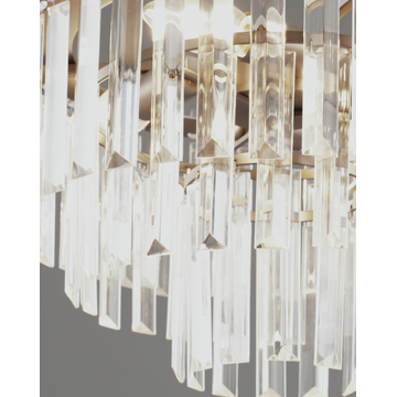 Люстра подвесная Moderli V10736-4P Crystal