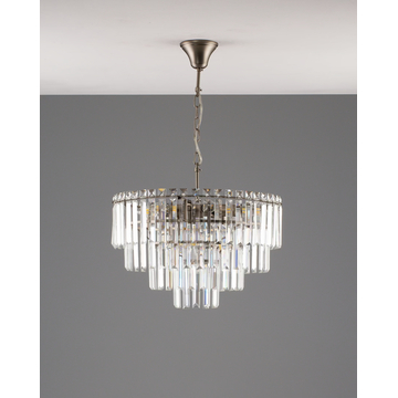 Люстра подвесная Moderli V10738-9P Crystal