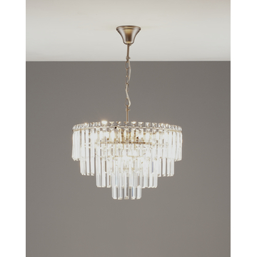 Люстра подвесная Moderli V10738-9P Crystal