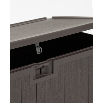 Стол-сундук пластик коричневый 101*51 см 189л