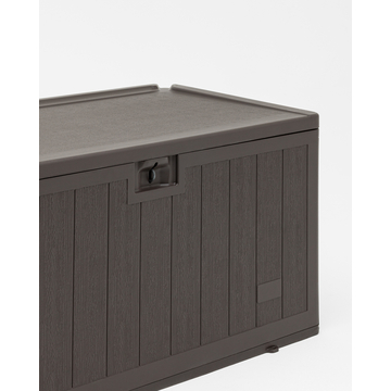 Стол-сундук пластик коричневый 101*51 см 189л