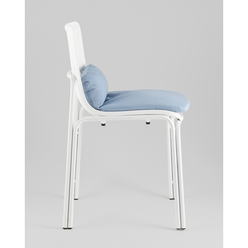 Стул Louran с подушкой белый