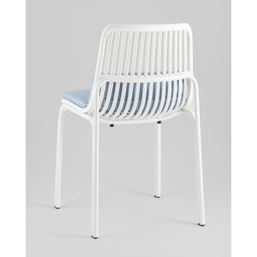 Стул Louran с подушкой белый