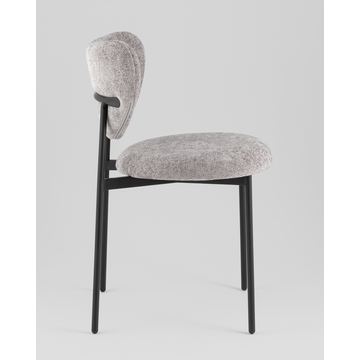 Стул Rina шенилл серый