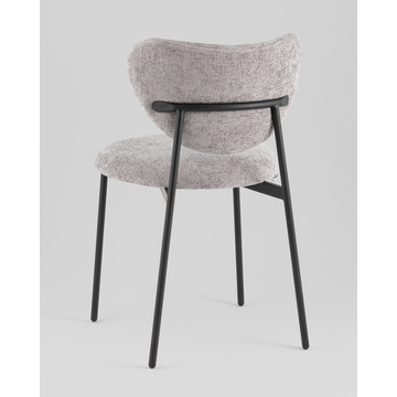 Стул Rina шенилл серый