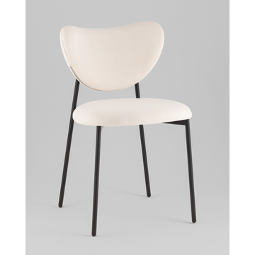 Стул Rina велюр молочный