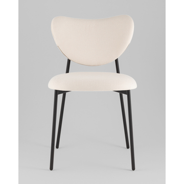 Стул Rina велюр молочный