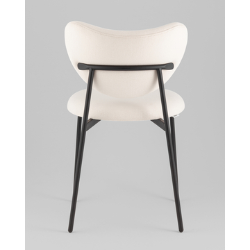 Стул Rina велюр молочный