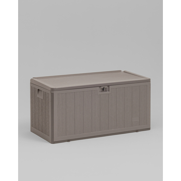 Стол-сундук пластик серый 110*55 см 276л