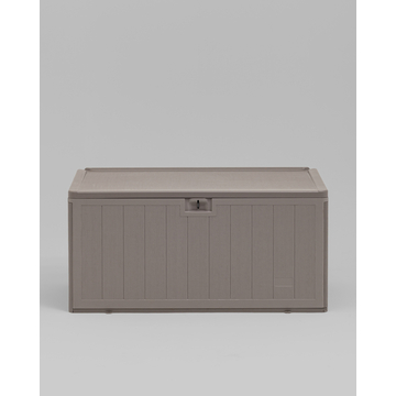 Стол-сундук пластик серый 110*55 см 276л