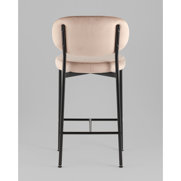 Стул полубарный Бриф VD велюр бежевый 2 шт.