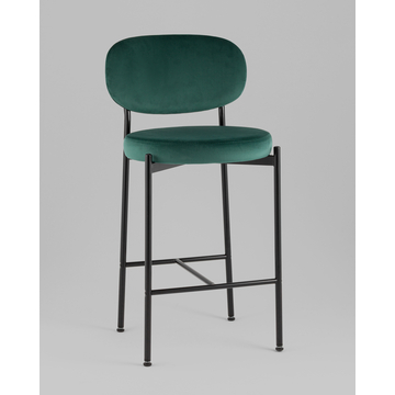 Стул полубарный Бриф VD велюр зеленый 2 шт.