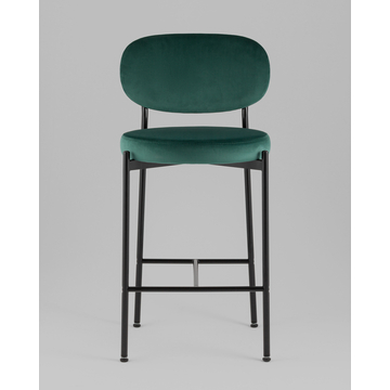 Стул полубарный Бриф VD велюр зеленый