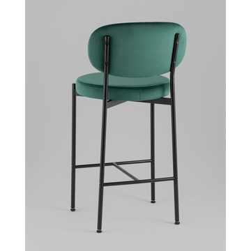 Стул полубарный Бриф VD велюр зеленый 2 шт.