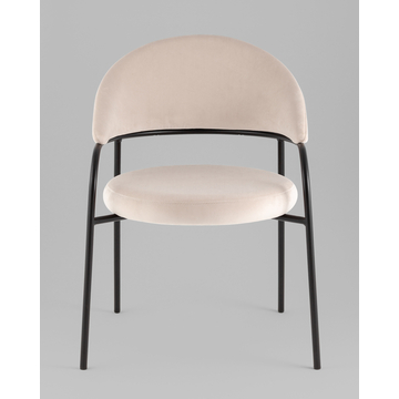 Стул Тилль велюр кремовый