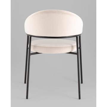 Стул Тилль велюр кремовый 2 шт.