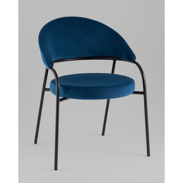 Стул Тилль велюр синий 2 шт.