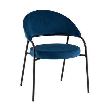 Стул Тилль велюр синий