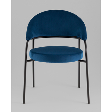 Стул Тилль велюр синий 2 шт.