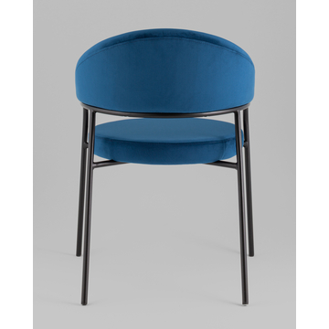 Стул Тилль велюр синий 2 шт.