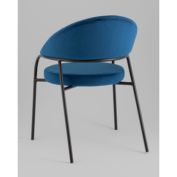 Стул Тилль велюр синий