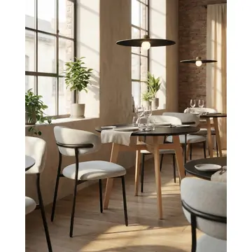 Стул обеденный Ayla светло-серый 2 шт.