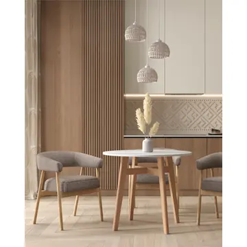 Стол обеденный Target Circle 90*90 белый