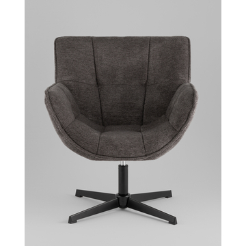 Кресло Konfele темно-серый шенилл