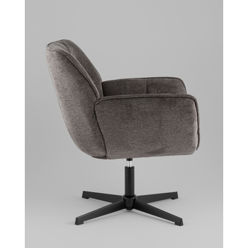 Кресло Konfele темно-серый шенилл