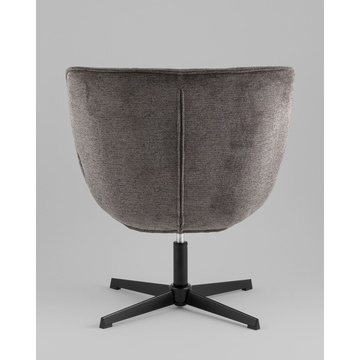 Кресло Konfele темно-серый шенилл